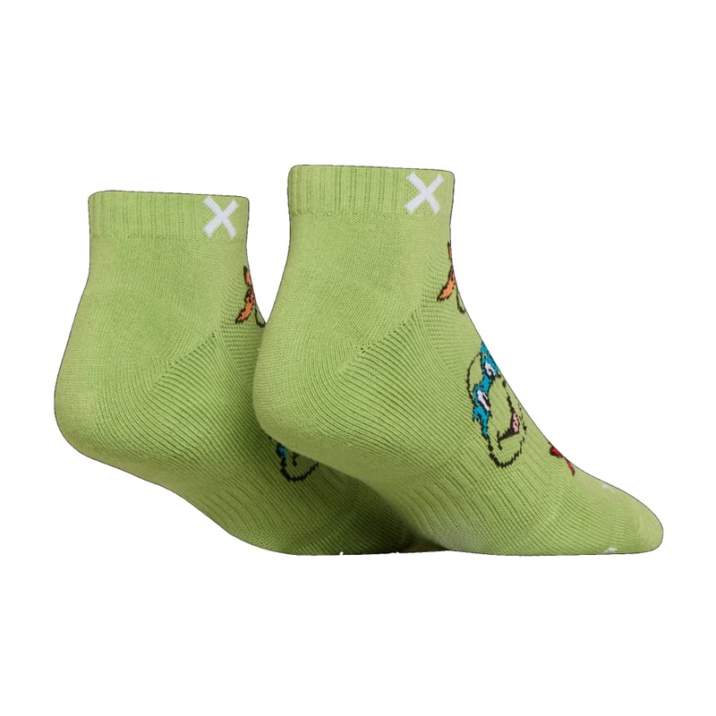 LARGE FEET - TMNT Classic Ankle Socks | Odd Sox