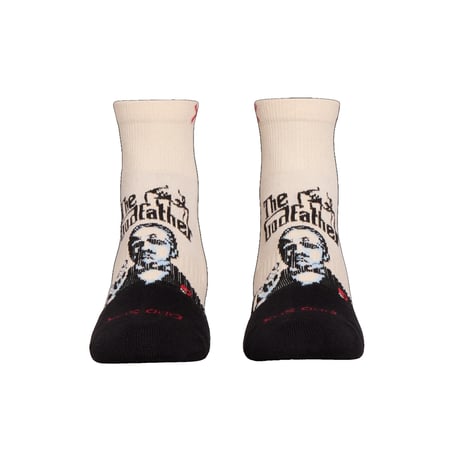 LARGE FEET - The Godfather Quarter Socks