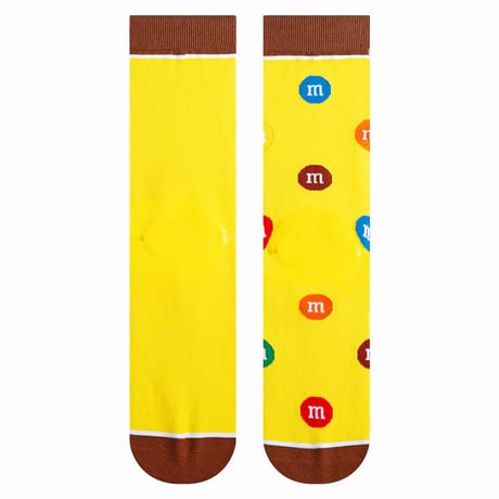 LARGE FEET - PEANUT M&M’S SPLIT YELLOW