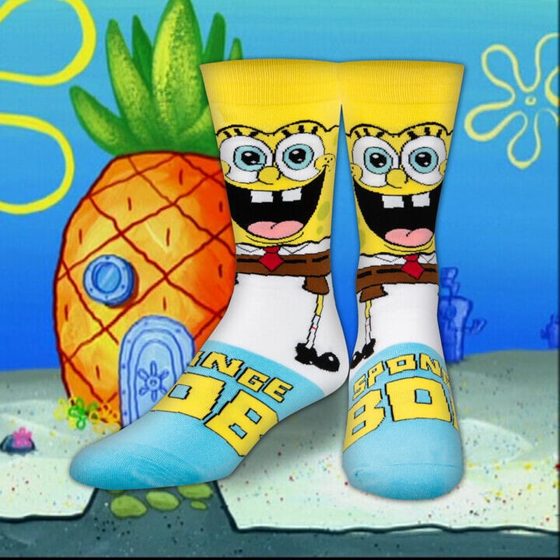 MEDIUM FEET - SPONGEBOB SMILEPANTS | Odd Sox-Japan