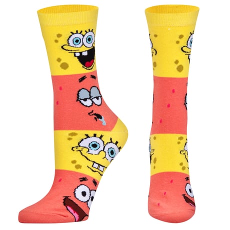 MEDIUM FEET - SPONGEBOB & PATRICK SMILEY