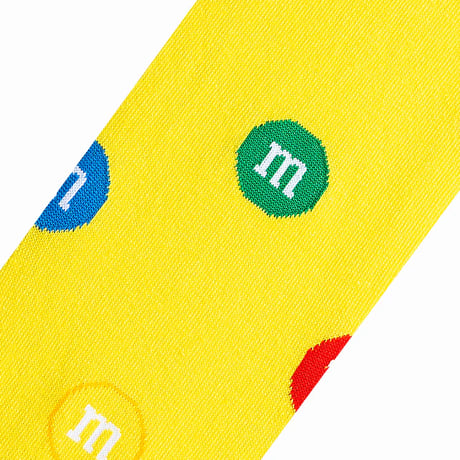 LARGE FEET - PEANUT M&M’S SPLIT YELLOW