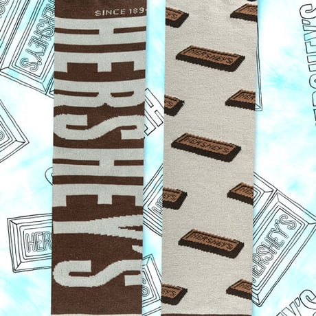 LARGE FEET - HERSHEY'S BARS
