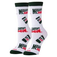 MEDIUM FEET - MOUNTAIN DEW CANS