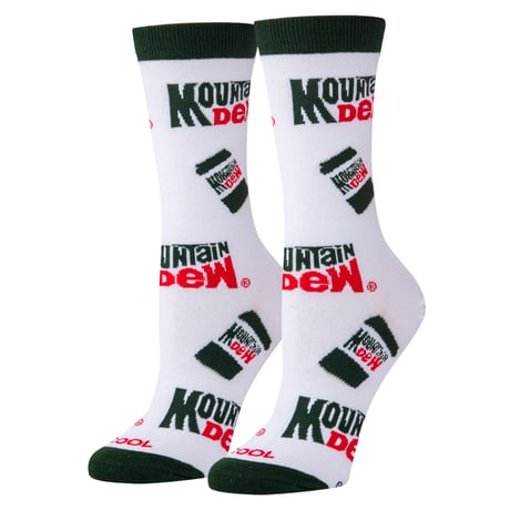 MEDIUM FEET - MOUNTAIN DEW CANS