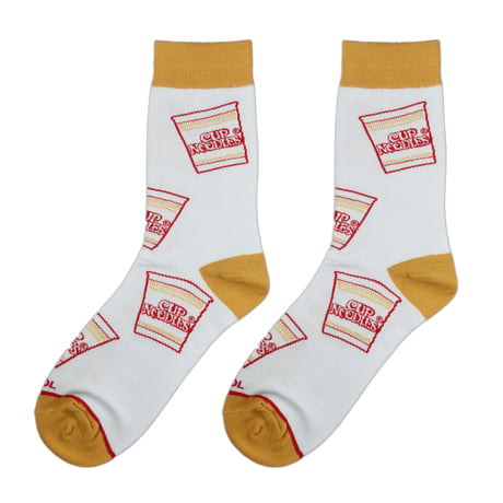LARGE FEET - CUP NOODLES ALL OVER
