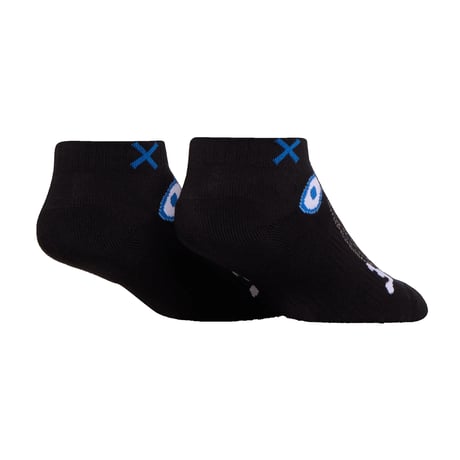 MEDIUM FEET - Oreo Black Ankle Socks