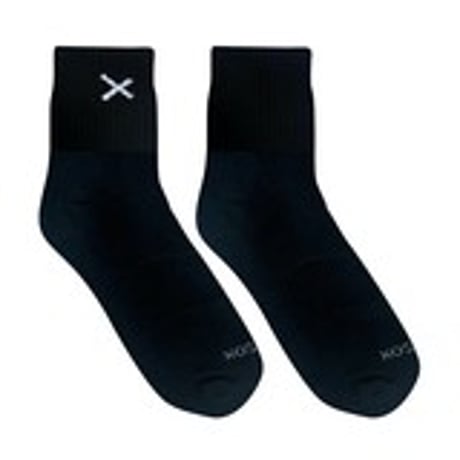 LARGE FEET - BASIX 3 PACK（3足 セット）QUARTER BLACK