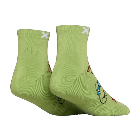 MEDIUM FEET - TMNT Classic Quarter Socks