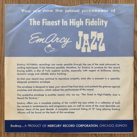SARAHA VAUGHAN - with Clifford Brown (EMARCY MG36004)