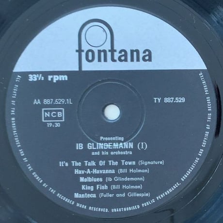 IB GLINDEMANN - Presenting (FONTANA TY887529)