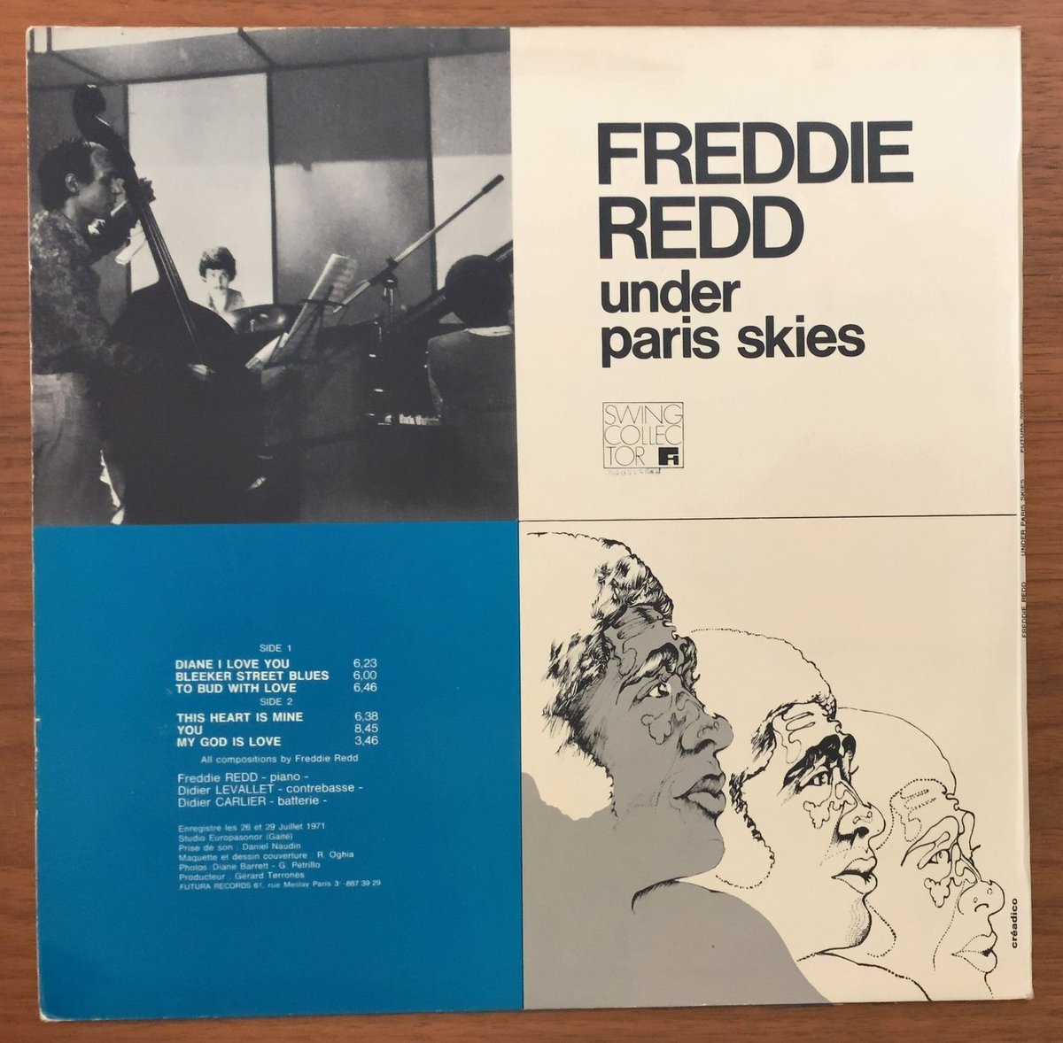 FREDDIE REDD - Under Paris Skies (FUTURA SWING0