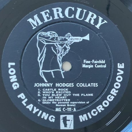 JOHNNY HODGES - Collates (MERCURY MGC-111)
