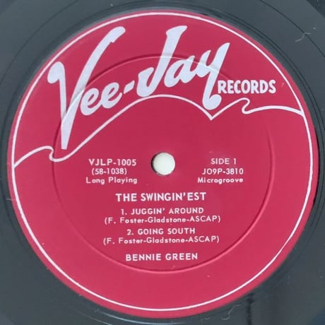 BENNIE GREEN - The Swingin'est (VEE JAY VJLP1005)