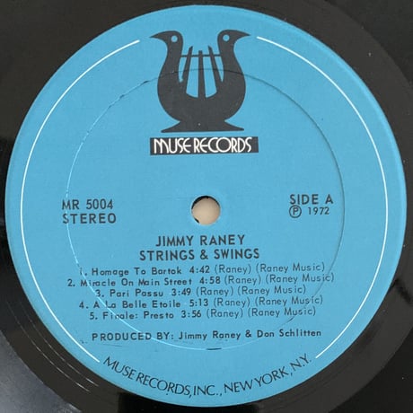 JIMMY RANEY - Strings & Swings (MUSE MR5004)