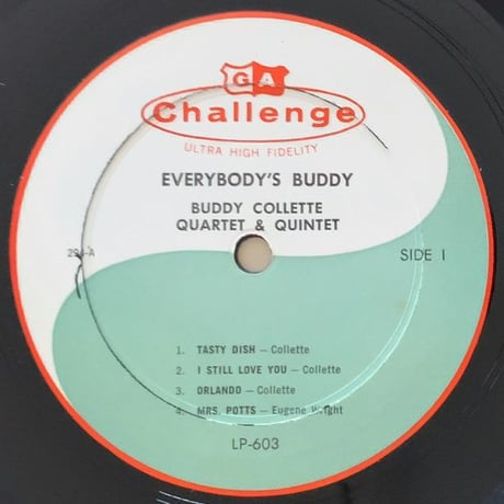 BUDDY COLLETTE - Everybody's Buddy (CHALENGE LP-603)
