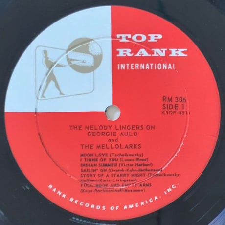 GEORGIE AULD & THE MELLO LARKS - The Melody Lingers On (TOP RANK RM306)