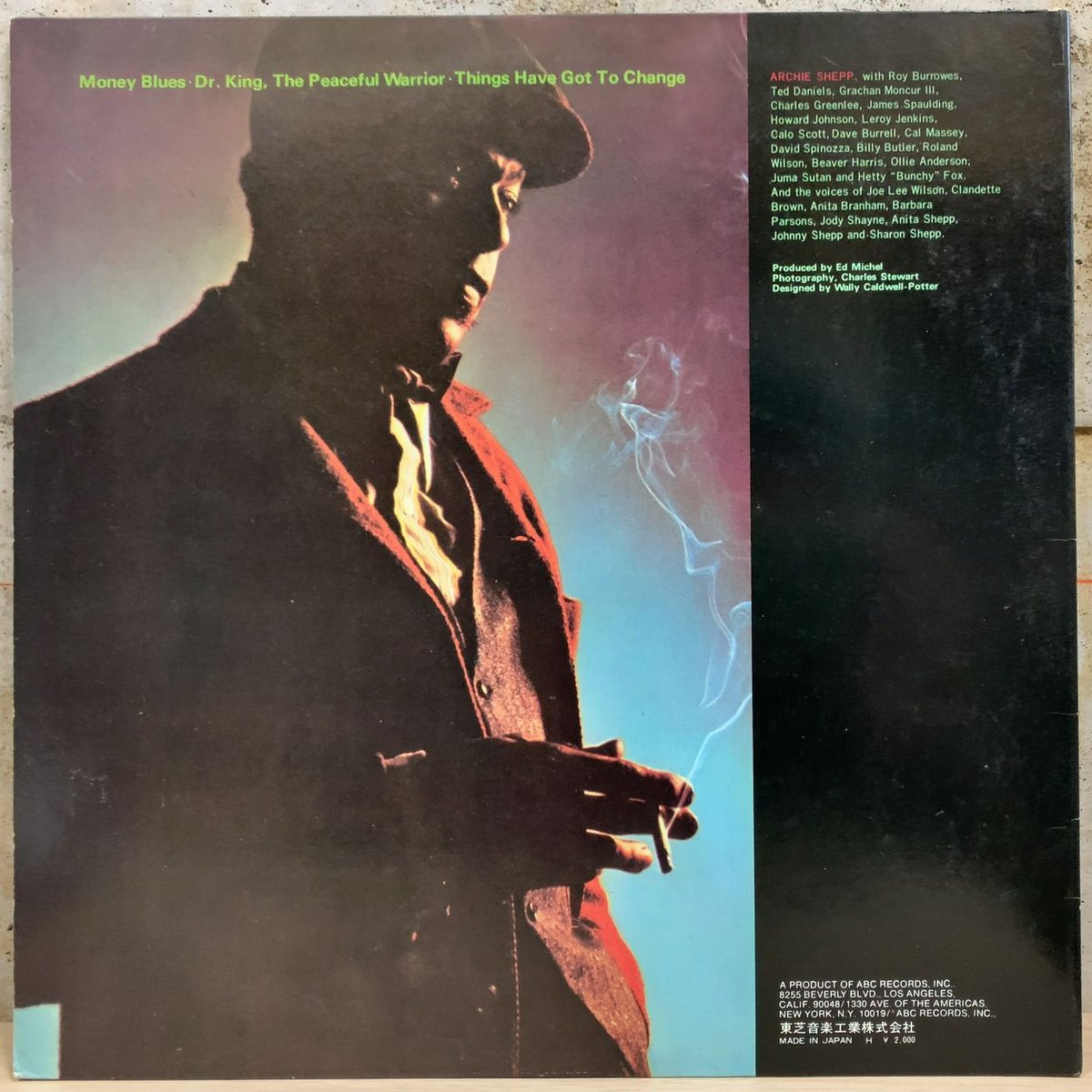 ARCHIE SHEPP アーチー・シェップ - Things Have Got To Cha