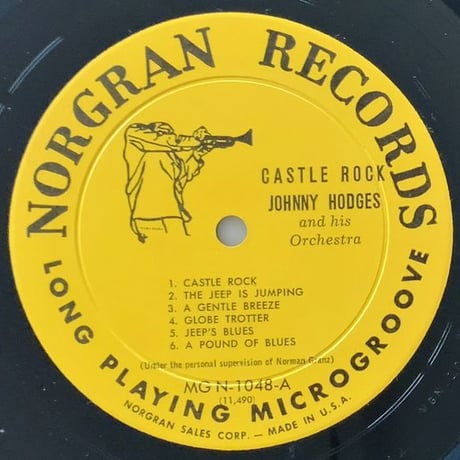 JOHNNY HODGES - Castle Rock (NORGRAN MGN-1048)