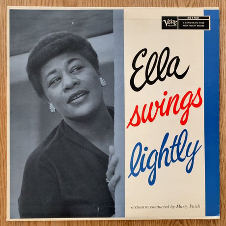 ELLA FITZGERALD - Ella Swings Lightly (VERVE MGV-4021)