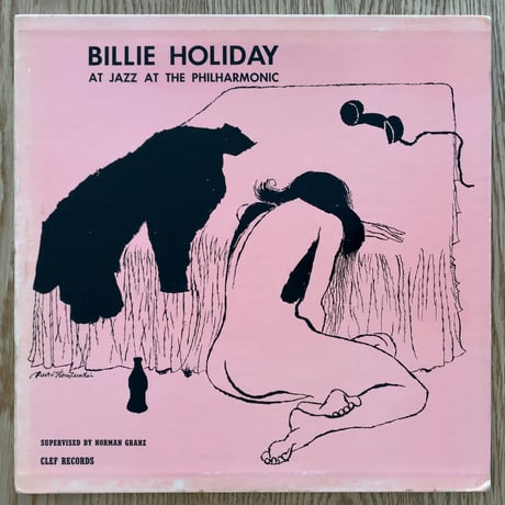 BILLIE HOLIDAY - At Jazz At The Philharmonic (CLEF MGC-169) 10inch