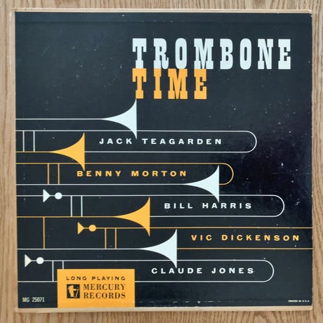 JACK TEAGARDEN, VIC DICKENSON - Trombone Time (MERCURY MG25071)