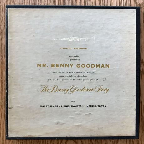 BENNY GOODMAN - Benny Goodman Story (CAPITOL FDM706) 7inch Box