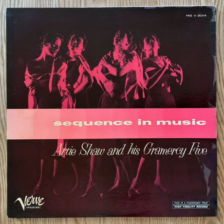 ARTIE SHAW - Sequence in Music (VERVE MGV-2014)