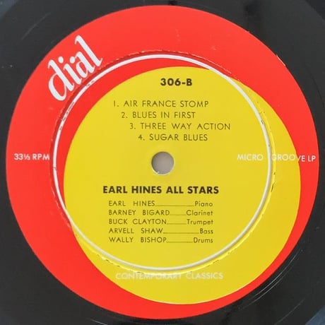 EARL HINES - S/T (DIAL 306)