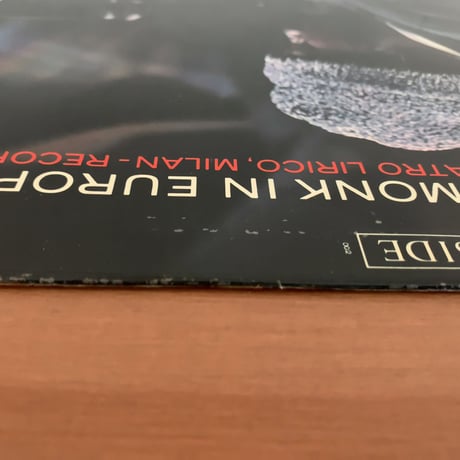 THELONIOUS MONK - in Europe Vol.1 (INTERDISC/RIVERSIDE RM002)