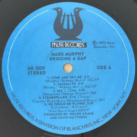 MARK MURPHY - Bridging a Gap (MUSE MR5009)