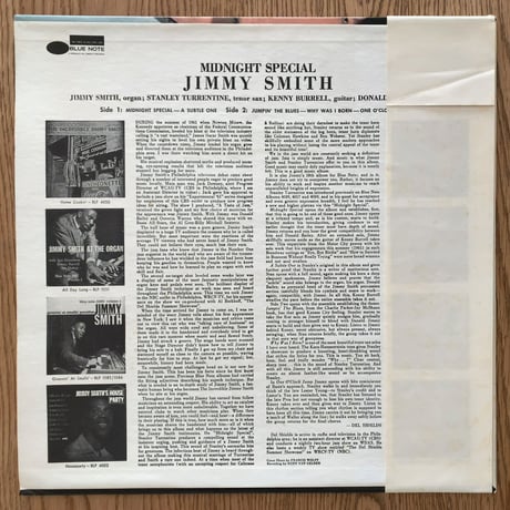 JIMMY SMITH - Midnight Special (BLUE NOTE BST84078) ♪