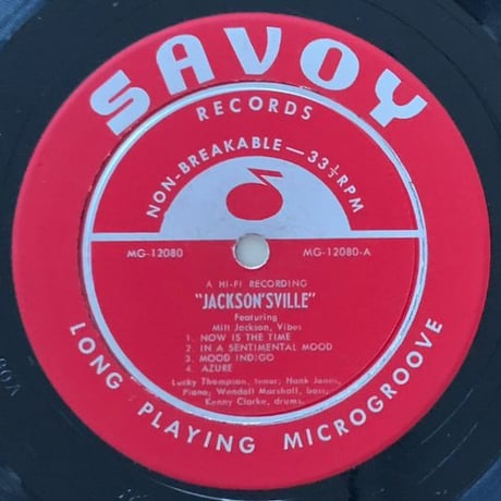MILT JACKSON - Jackson'sville (SAVOY MG12080)