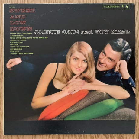 JACKIE AND ROY - Sweet And Low Down (COLUMBIA CL1469)