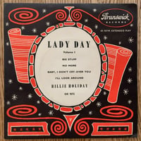 BILLIE HOLIDAY - Lady Day Volume 1 (BRUNSWICK OE9172) 7inch
