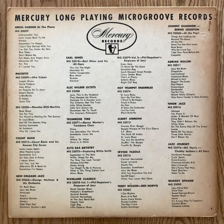 JACK TEAGARDEN, VIC DICKENSON - Trombone Time (MERCURY MG25071)