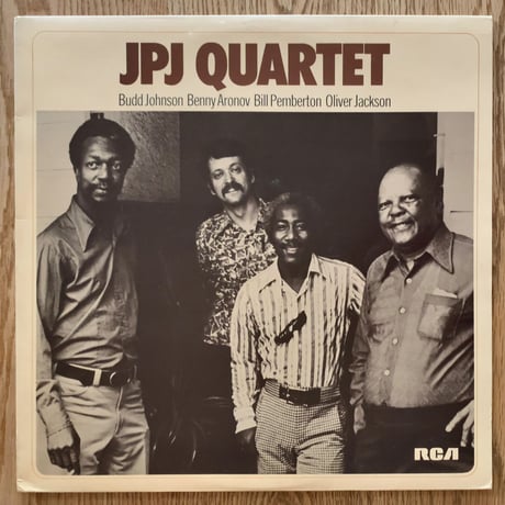 BUDD JOHNSON, BENNY ARONOV - IPJ Quartet (RCA LPL1 5033)