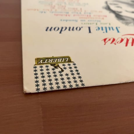 JULIE LONDON - Love Letters (LIBERTY LRP3231)