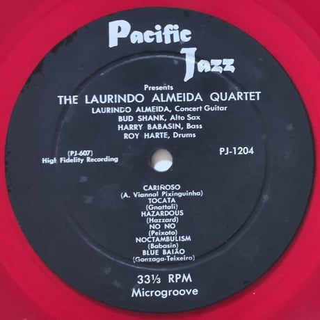 LAURINDO ALMEIDA - The Laurindo Almeida Quartet (PACIFIC JAZZ PJ-1204)