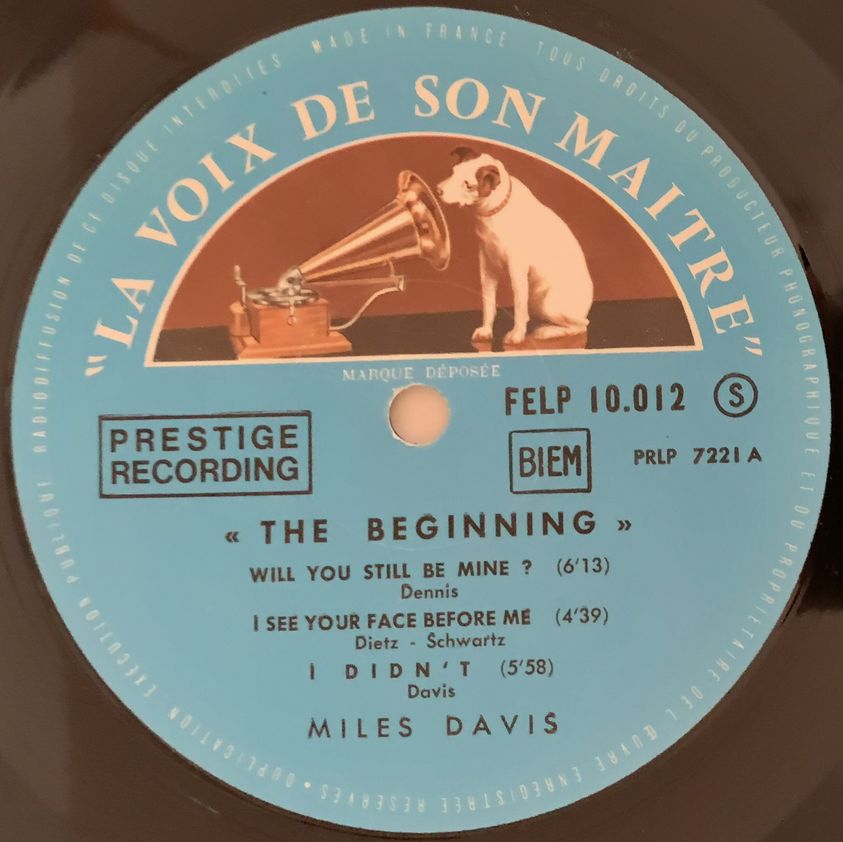 Miles Davis　THE BEGINNING US盤　LP レコード Miles Davis THE BEGINNING US盤 LP レコード Miles Davis – The