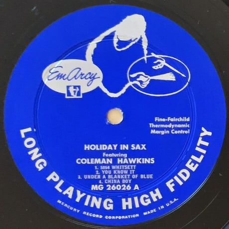 V.A.(Coleman Hawkins, Don Byas, Tab Smith, etc.) - Holiday in Sax (EMARCY MG26026)