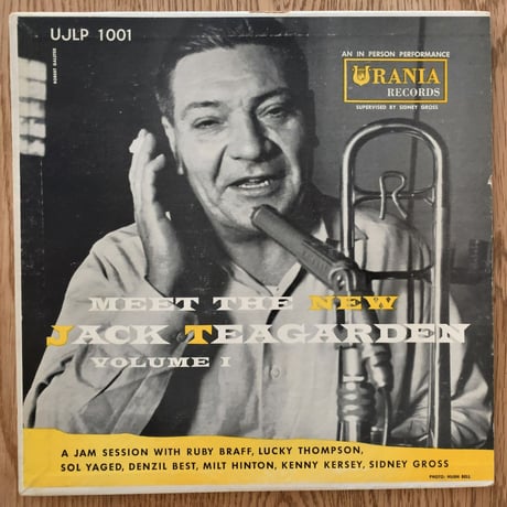 JACK TEAGARDEN - Meet The New Jack Teagarden Vol.1 (URANIA UJLP1001)