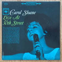 CAROL SLOANE - Live at 30th Street (COLUMBIA CS8723)