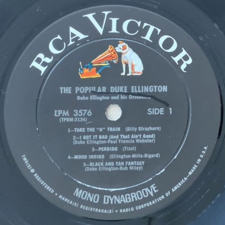 DUKE ELLINGTON - The Popular (RCA VICTOR LPM3576)