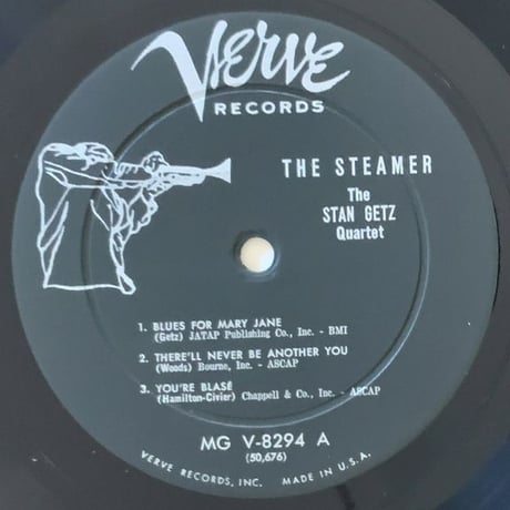 STAN GETZ - The Steamer (VERVE MGV-8294)