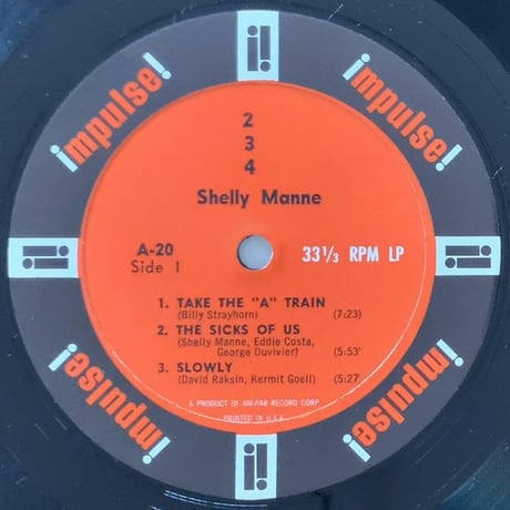 SHELLY MANNE - 2,3,4 (impulse! A-20)
