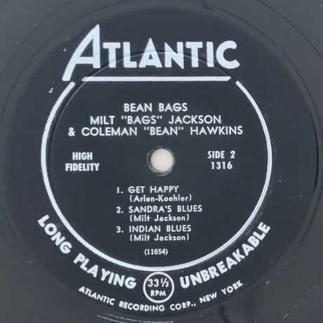 MILT JACKSON - Bean Bags (ATLANTIC 1316)