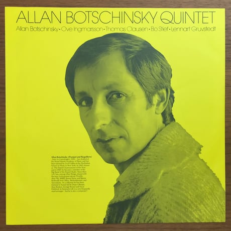 ALLAN BOTSCHINSKY - Allan Botschinsky Quintet (STUNT STULP8301)