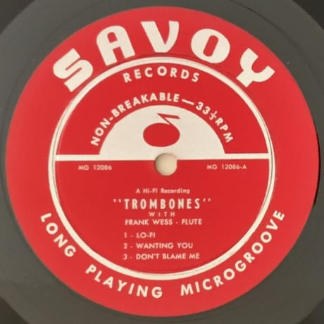 BENNIE POWELL, JIMMY CLEVELAND, HENRY COKER, BILL HUGHES - Trombones (SAVOY MG12086)