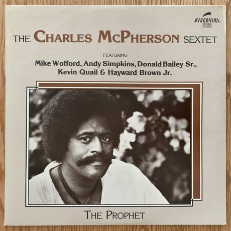 CHARLES McPHERSON - The Prophet (DISCOVERY DS-882)